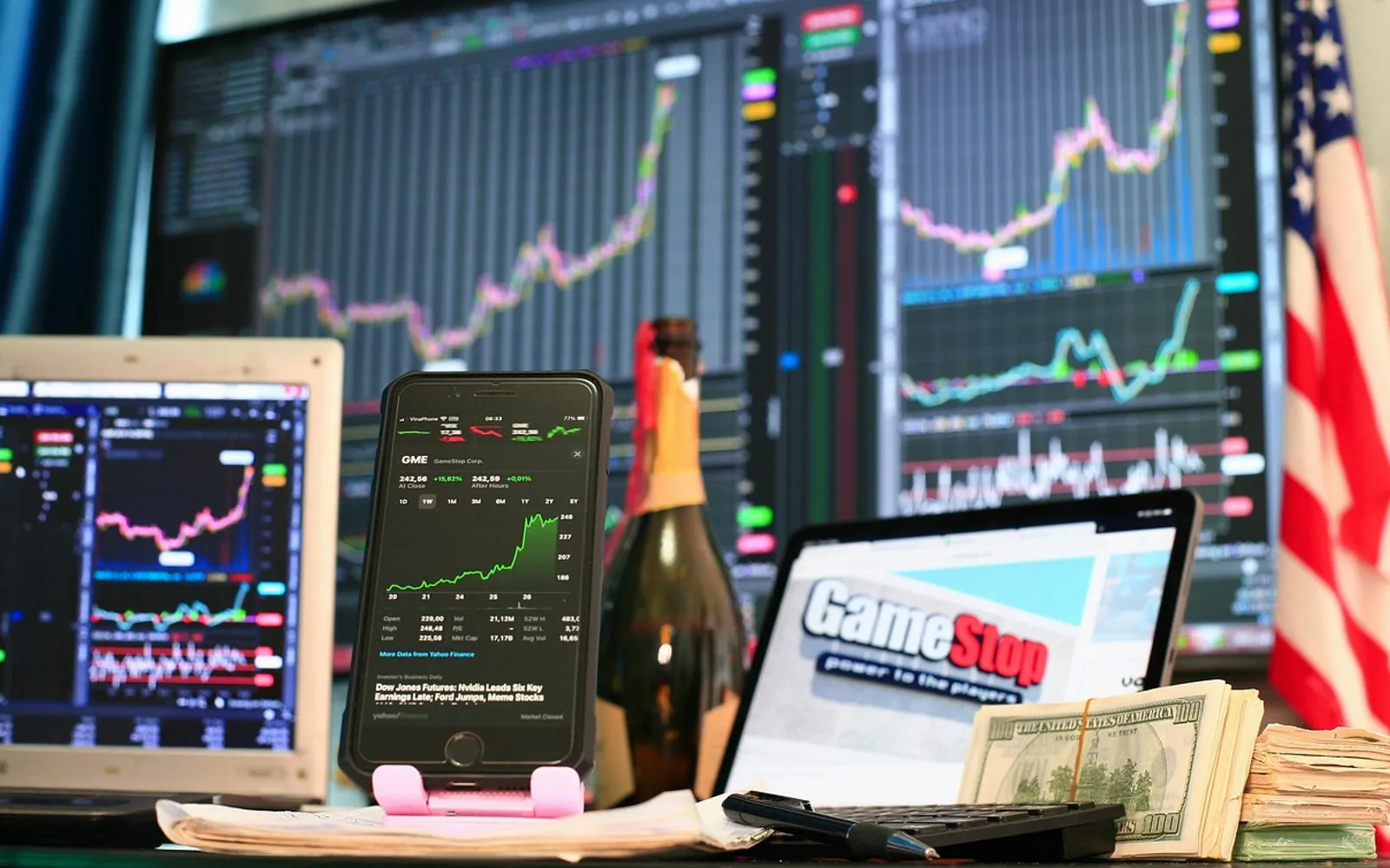 Gamestop, chart and gme