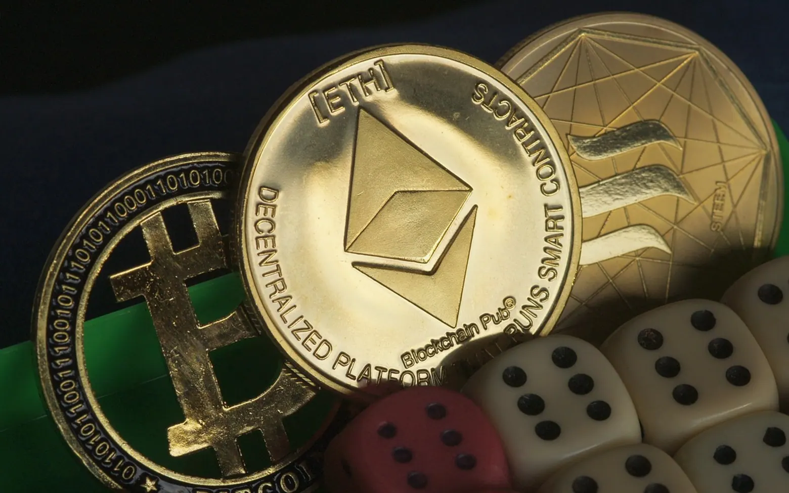 Coin, currency and ethereum