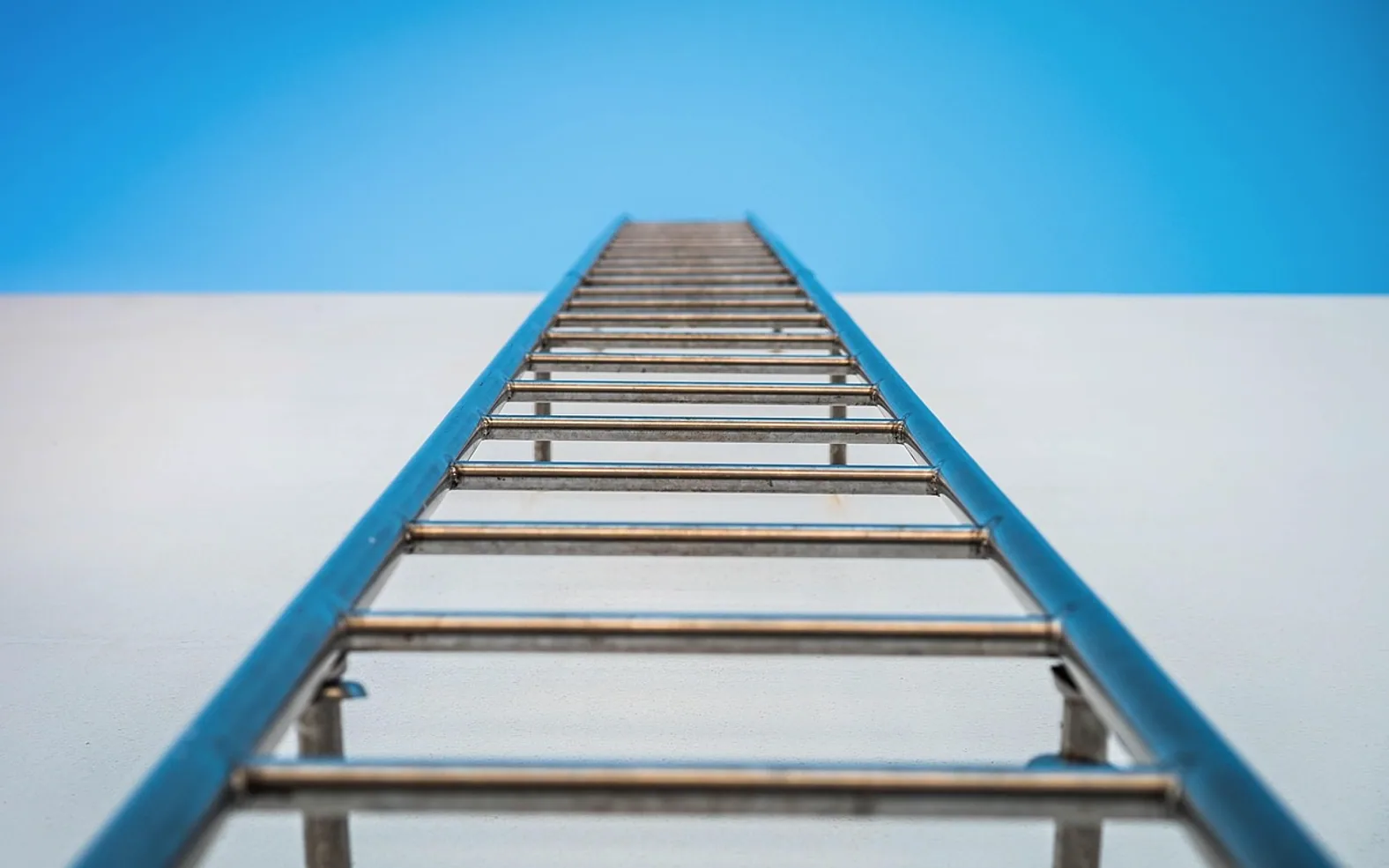 Ladder, sky and iron